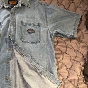 Harley-Davidson Denim Shirt.
